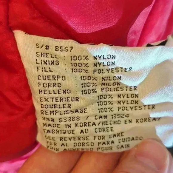 Vintage Logo 7 Chicago Bulls Youth large winter jacket - Picture 6 of 10